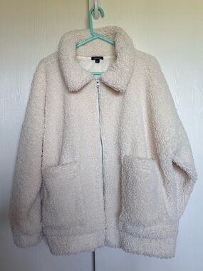 Wild Fable Target Faux Sherpa Teddy Jacket Size M/L